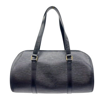 LOUIS VUITTON Black Epi Leather Papillon Louis Vuitton