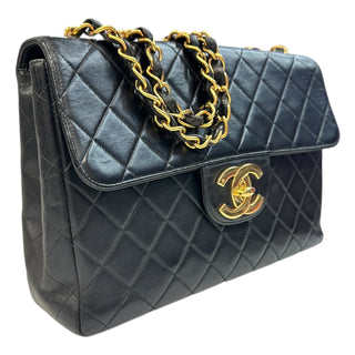 CHANEL Lambskin Jumbo 30 Classic Single Flap Bag Chanel
