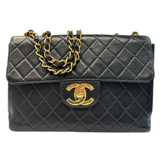 CHANEL Lambskin Jumbo 30 Classic Single Flap Bag Chanel