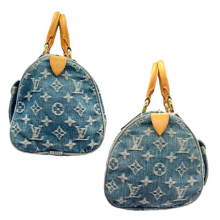 LOUIS VUITTON Monogram Denim Neo Speedy Bag Louis Vuitton