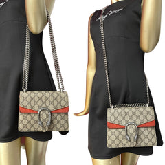 GUCCI GG Supreme Coated Canvas Dionysus Chain Bag Gucci
