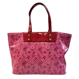 LOUIS VUITTON Pink Leather Cosmic Blossom Tote PM Louis Vuitton