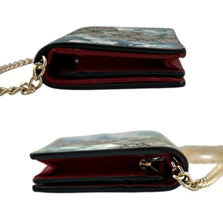 GUCCI Blooms Compact Wallet with Adjustable Chain Gucci