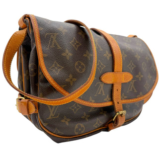 LOUIS VUITTON Monogram Saumur 30 Crossbody Bag Louis Vuitton