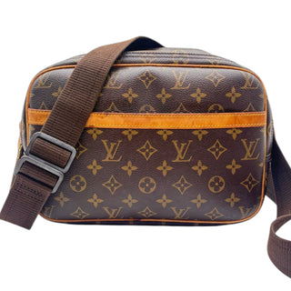 LOUIS VUITTON Monogram Reporter PM Crossbody Bag Louis Vuitton