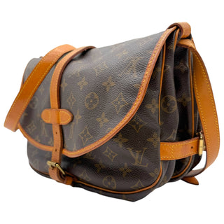 LOUIS VUITTON Monogram Saumur 30 Crossbody Bag Louis Vuitton