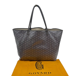 GOYARD Gray Coated Canvas Saint Louis GM Tote Goyard