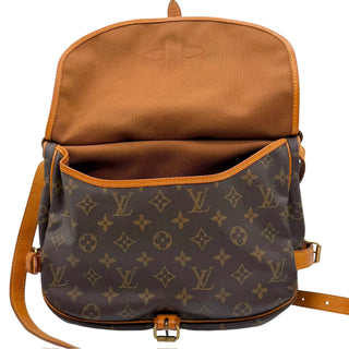 LOUIS VUITTON Monogram Saumur 30 Crossbody Bag Louis Vuitton
