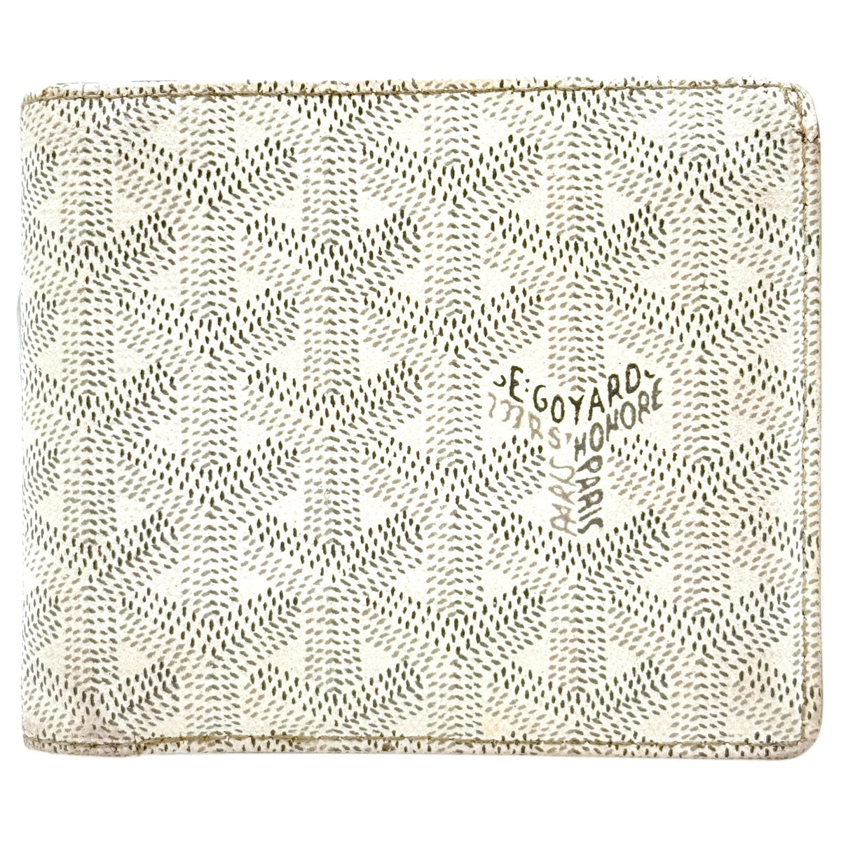 Goyard White Goyardine Coated Canvas Victoire Bifold Wallet Gucci