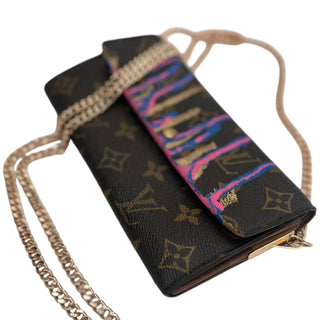 LOUIS VUITTON Monogram Sarah Wallet - CUSTOM Louis Vuitton