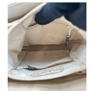 CHANEL Beige Lambskin Timeless Chain Small Backpack Chanel