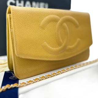 CHANEL Caviar Timeless Clutch Chanel