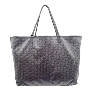 GOYARD Gray Coated Canvas Saint Louis GM Tote Goyard