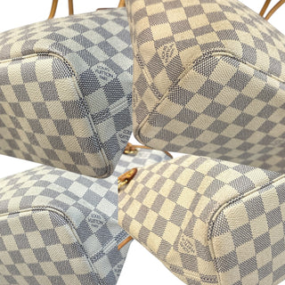 LOUIS VUITTON Damier Azur Neverfull PM Tote Bag Louis Vuitton