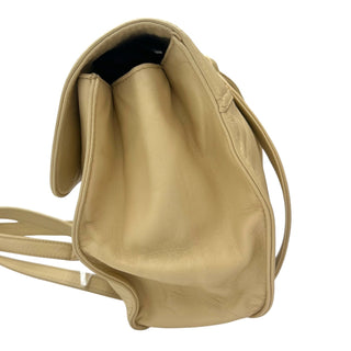 CHANEL Beige Lambskin Timeless Chain Small Backpack Chanel