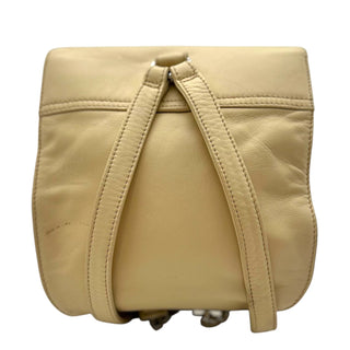 CHANEL Beige Lambskin Timeless Chain Small Backpack Chanel