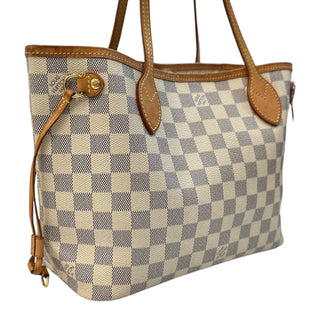LOUIS VUITTON Damier Azur Neverfull PM Tote Bag Louis Vuitton
