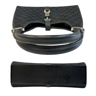 GUCCI Black GG Supreme Canvas Jackie Bag Gucci