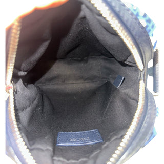 DIOR Oblique Blue Nylon Messenger Bag Dior