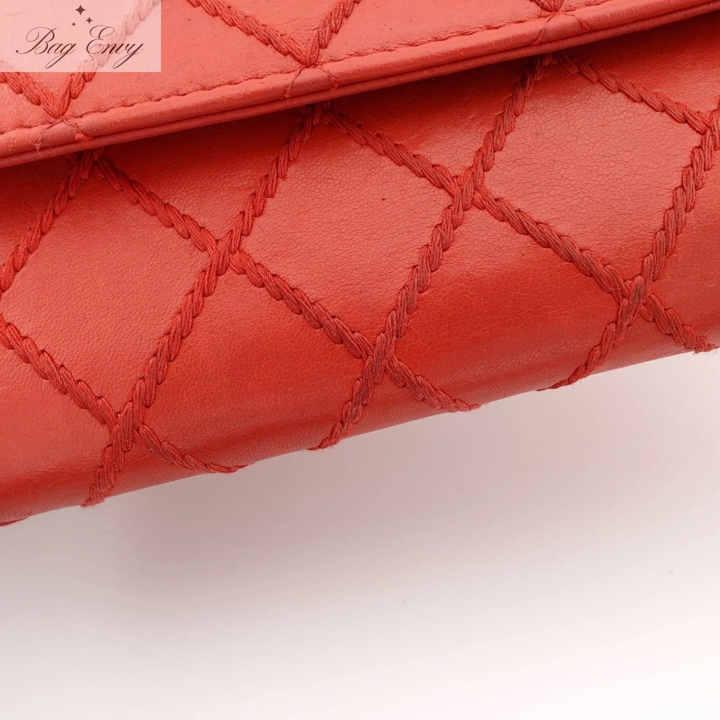 CHANEL Lambskin Diamond Stitch Long Flap - Bag Envy