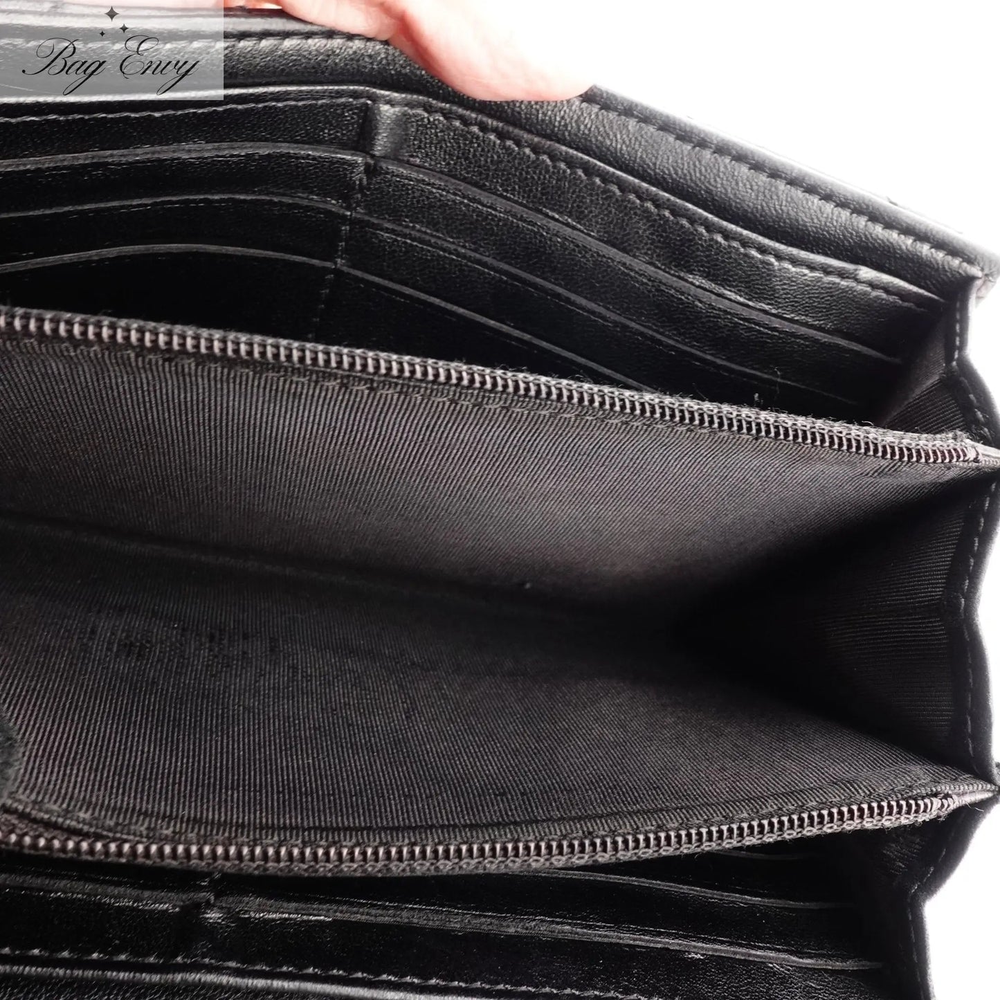 CHANEL Lambskin Long Flap Wallet on Adjustable Chain - Bag Envy