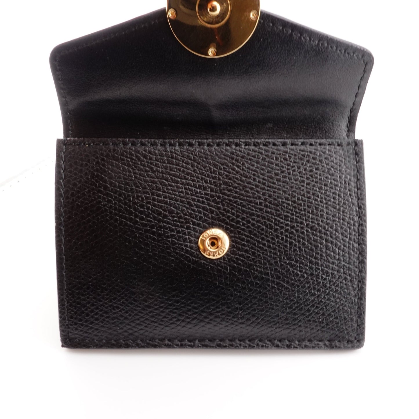 FENDI Leather Compact Trifold Wallet on Adjustable Chain - Bag Envy