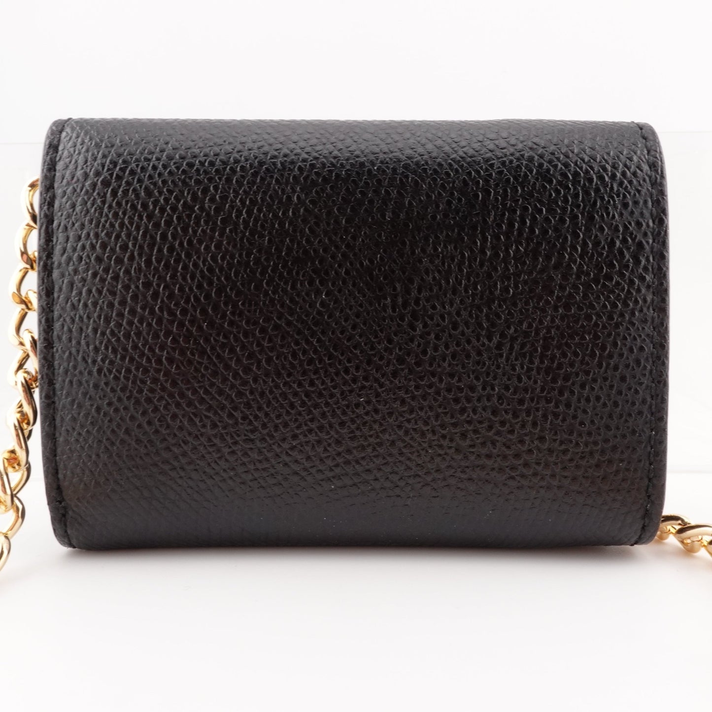 FENDI Leather Compact Trifold Wallet on Adjustable Chain - Bag Envy