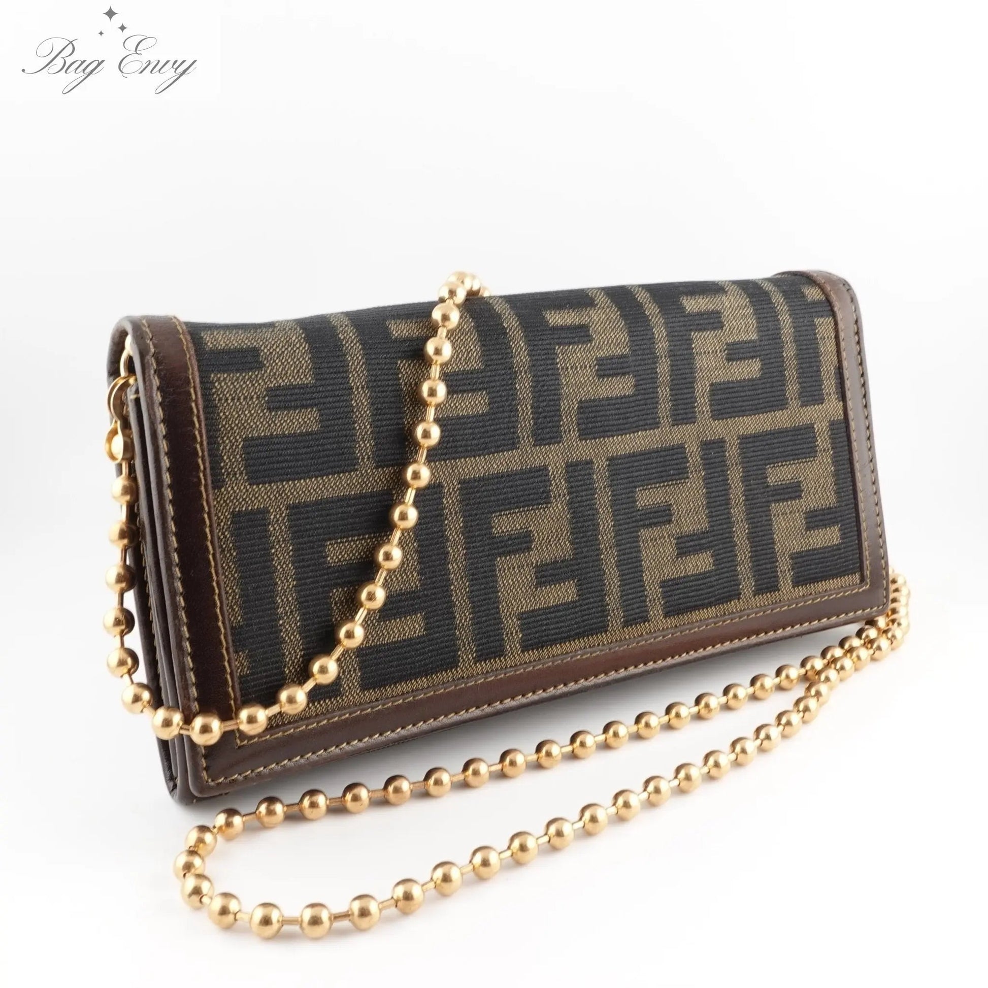 FENDI Zucca Wallet on Chain - Bag Envy