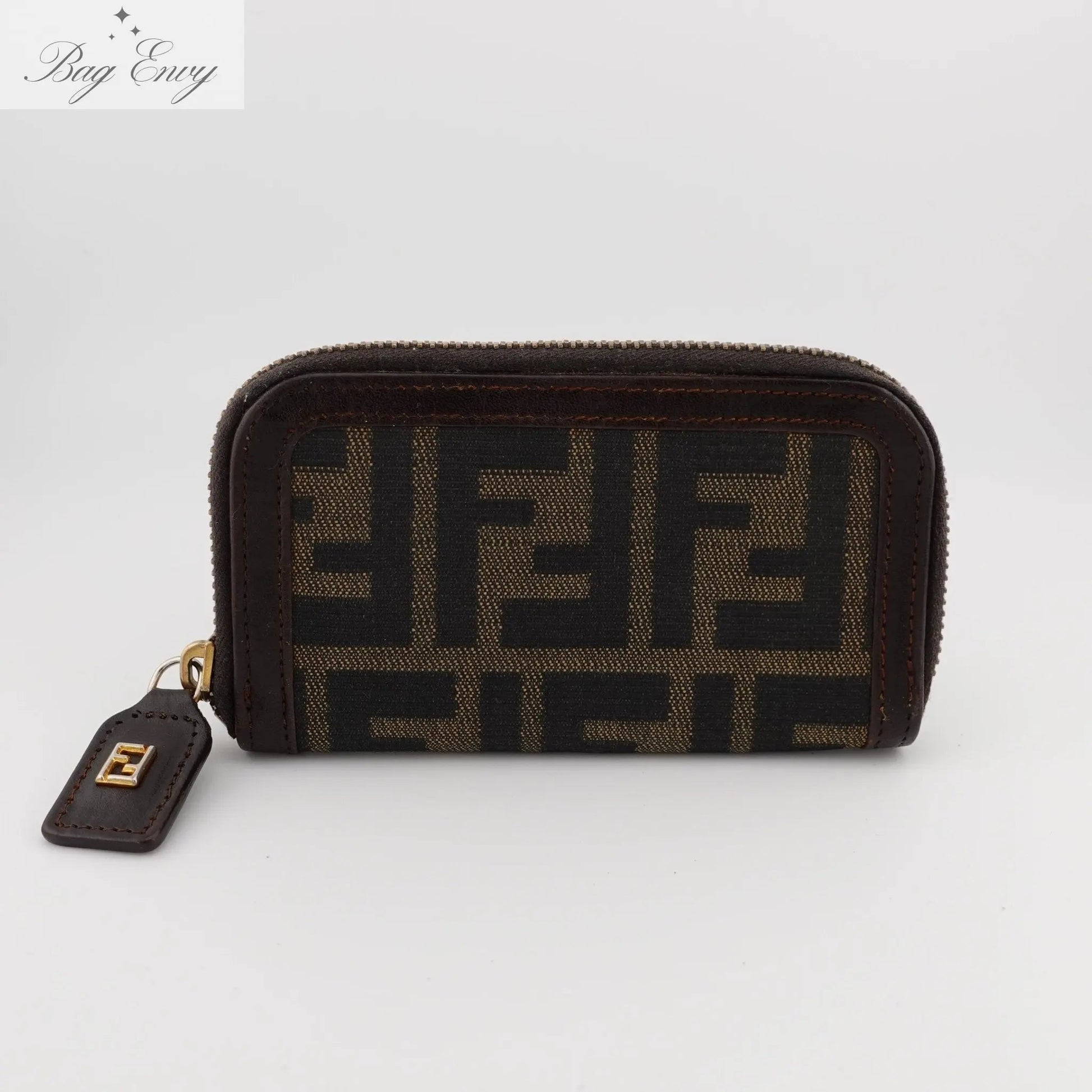 FENDI Zucca Zip Key/Card Holder - Bag Envy