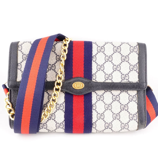 GUCCI Medium Ophidia Clutch with Strap and Chain - Bag Envy