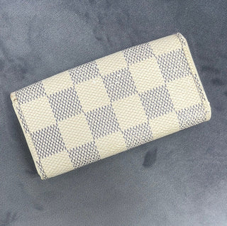 LOUIS VUITTON Damier Azur 4 Key Holder/Card Case - Bag Envy