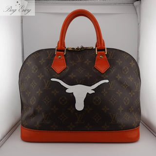 LOUIS VUITTON Monogram Alma with Custom Longhorn Art - Bag Envy