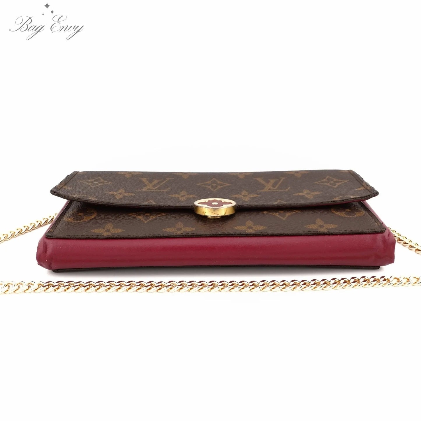 LOUIS VUITTON Monogram Flore Wallet On Chain - Bag Envy