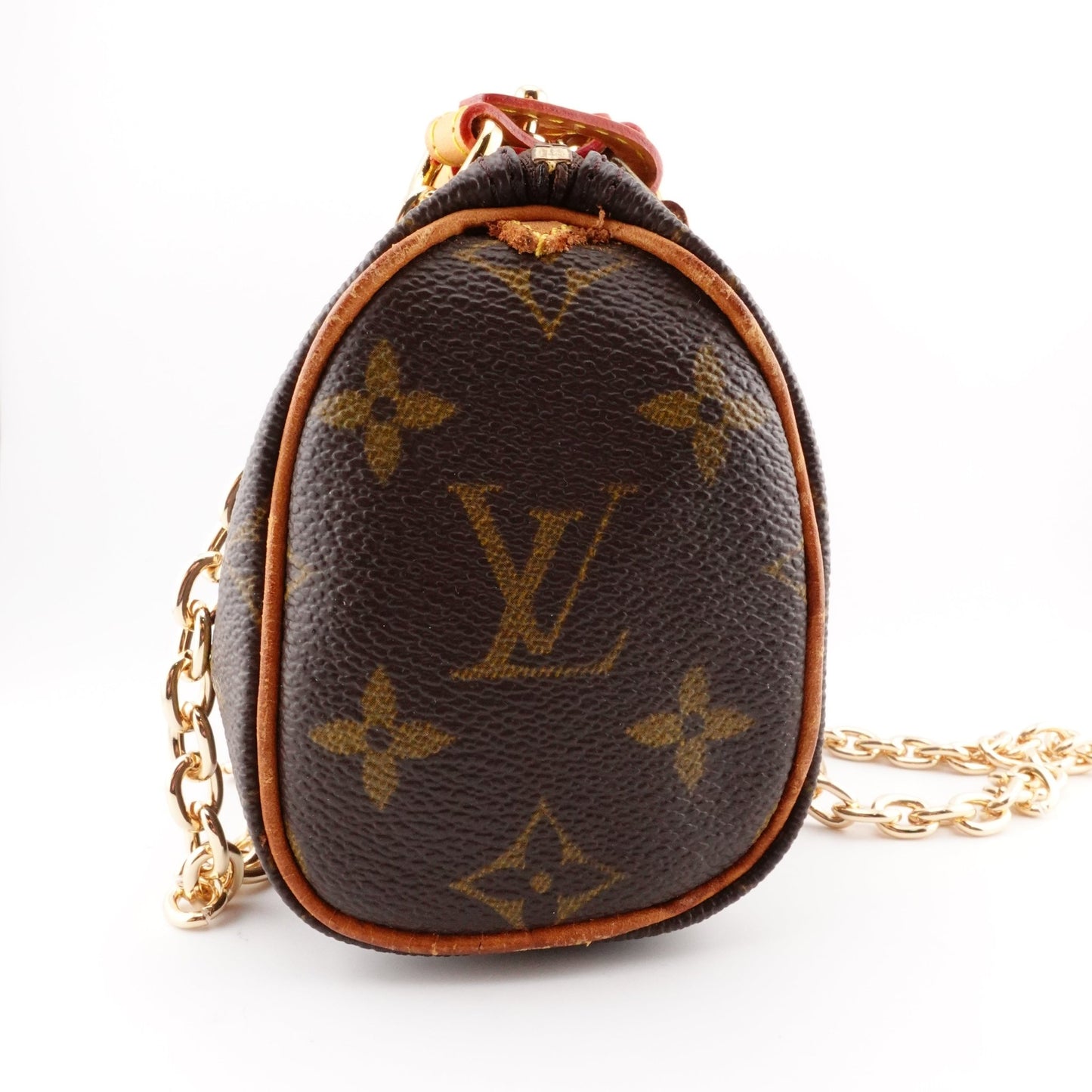 LOUIS VUITTON Monogram Mini Speedy with Chain Straps - Bag Envy