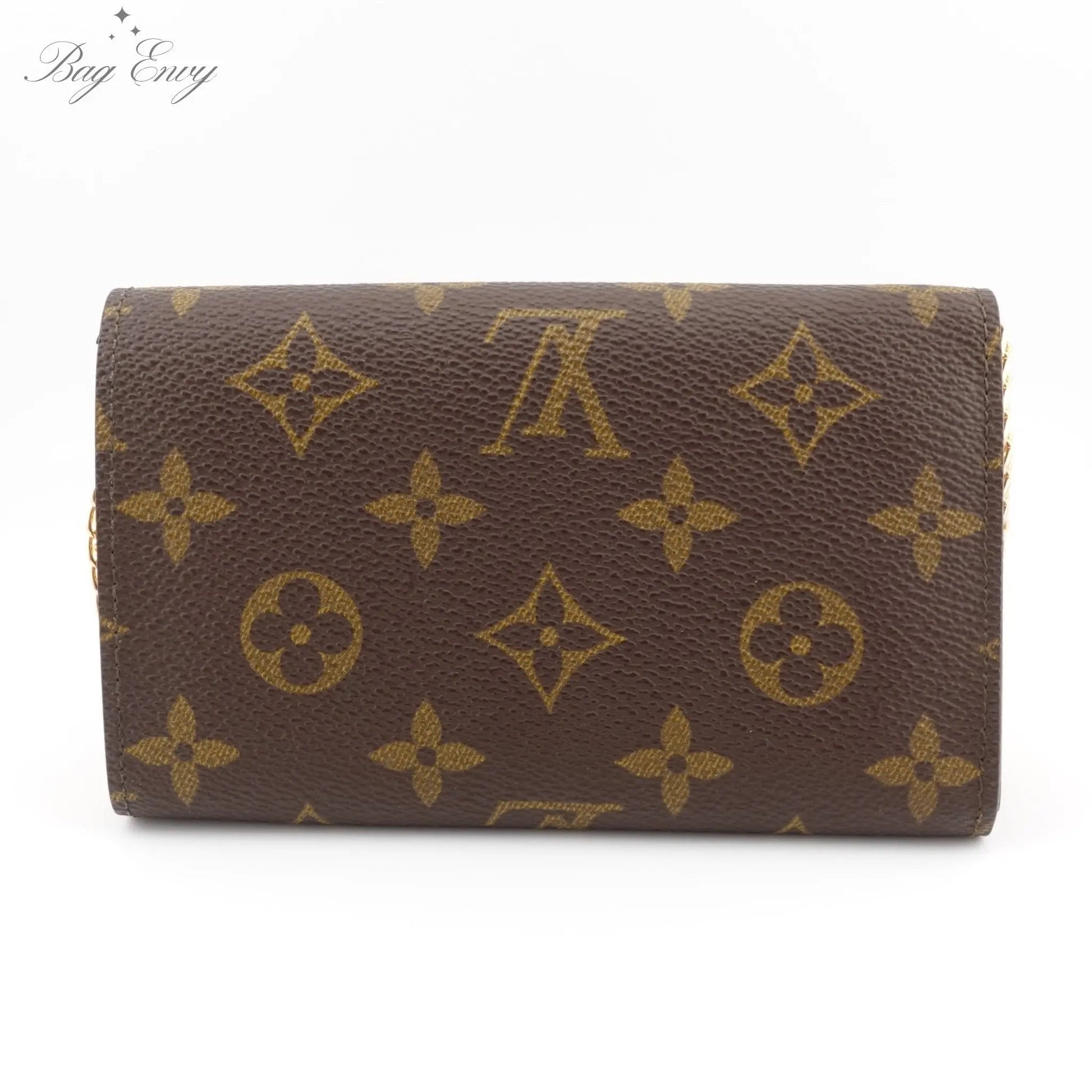 LOUIS VUITTON Monogram Porte Monnaie Billets Tresor Wallet On Chain - Bag Envy