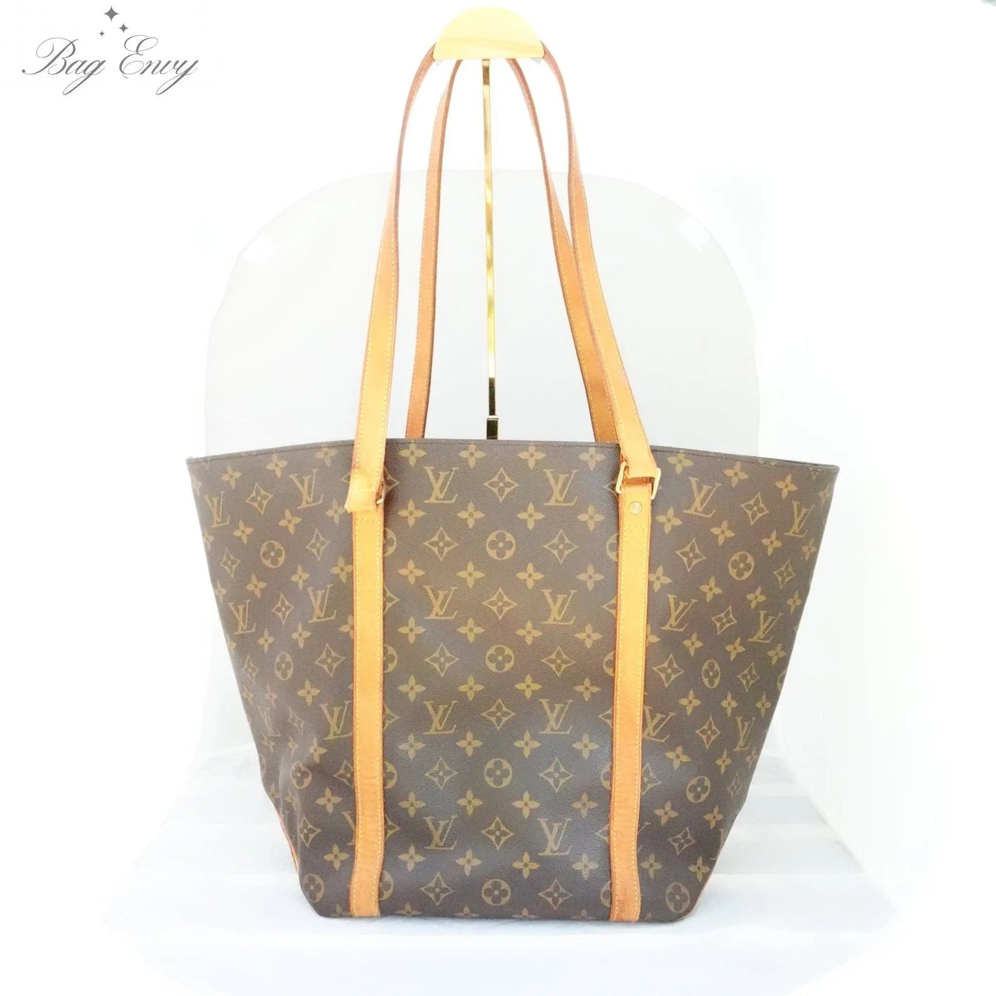 LOUIS VUITTON Monogram Sac Shopping Tote - Bag Envy