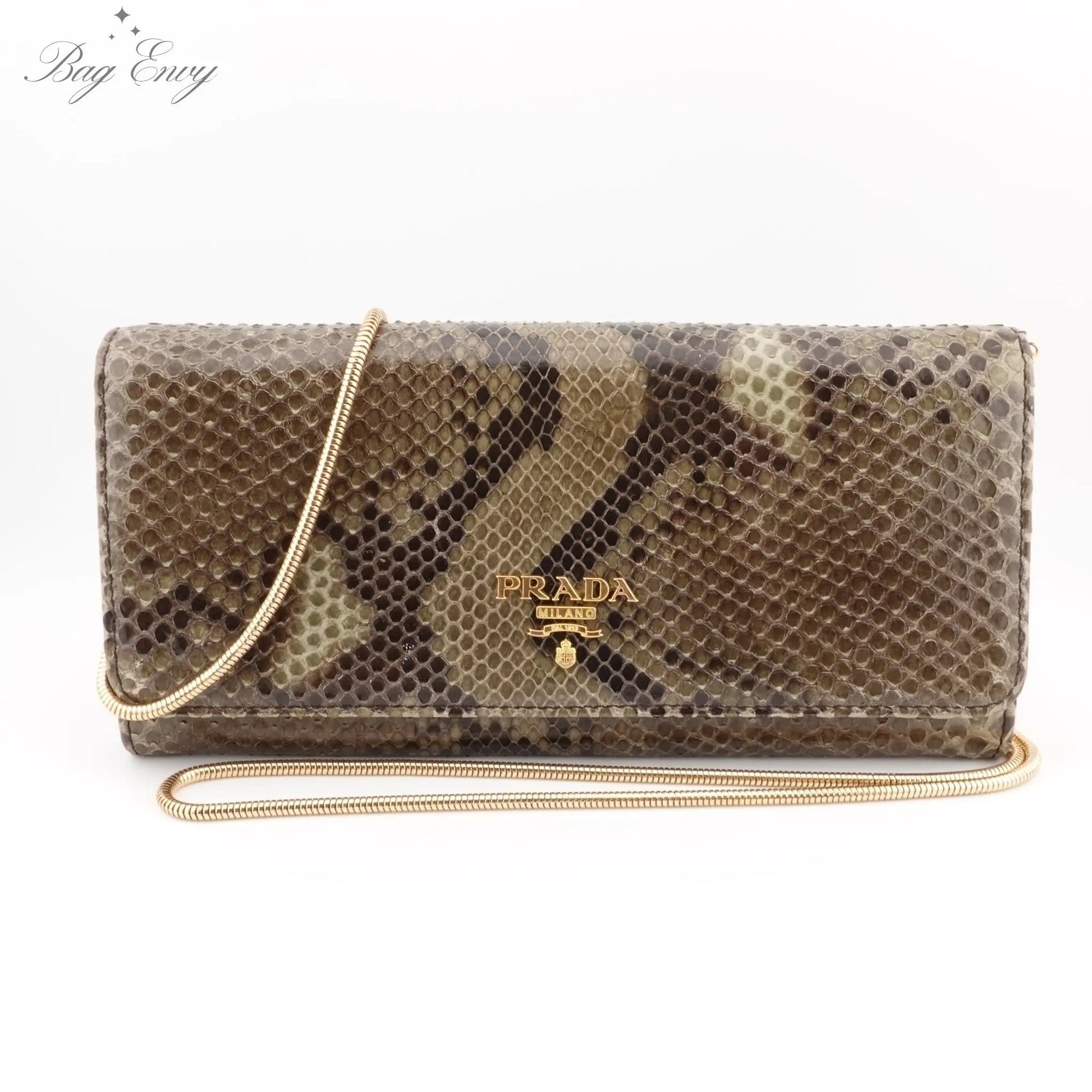 PRADA Python Wallet on Chain - Bag Envy