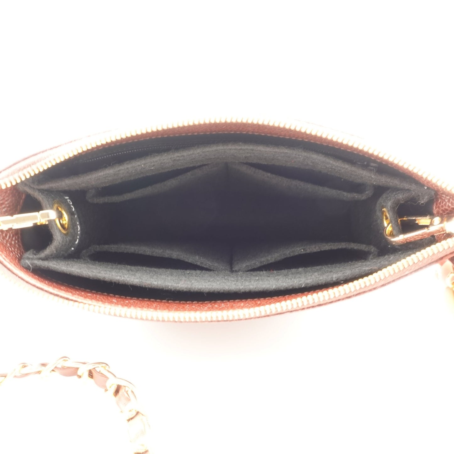 CHANEL Caviar Leather Timeless Pouch on Chain - Bag Envy