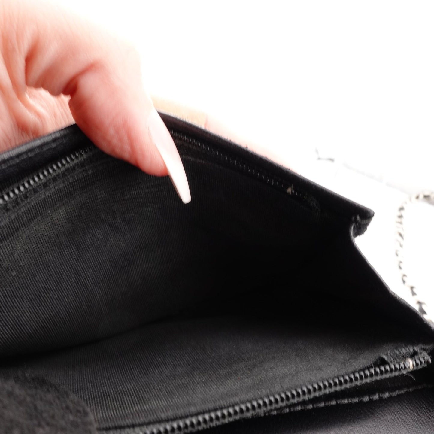 CHANEL Lambskin Boy Bifold Wallet on Adjustable Chain - Bag Envy