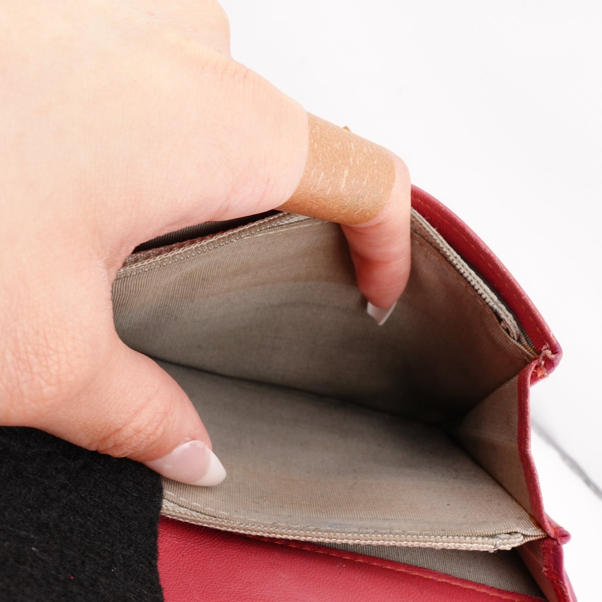CHANEL Lambskin Boy Bifold Wallet with Added Chain - Bag Envy
