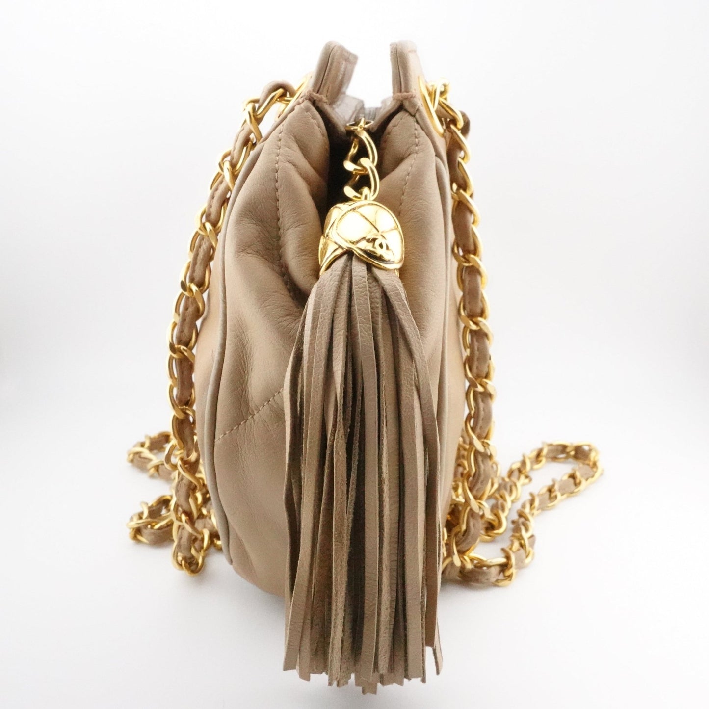 CHANEL Lambskin CC in Diamonds Tassel Bag - Bag Envy