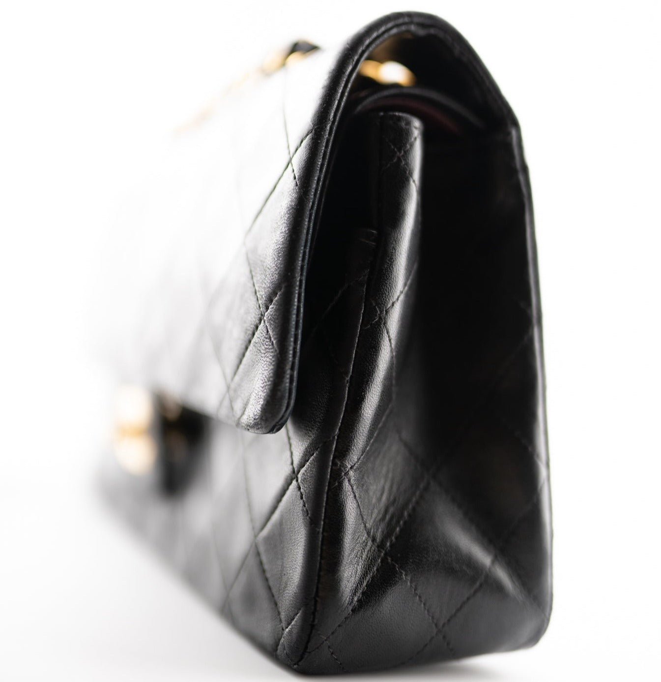 CHANEL Lambskin Medium Classic Double Flap Bag - Bag Envy