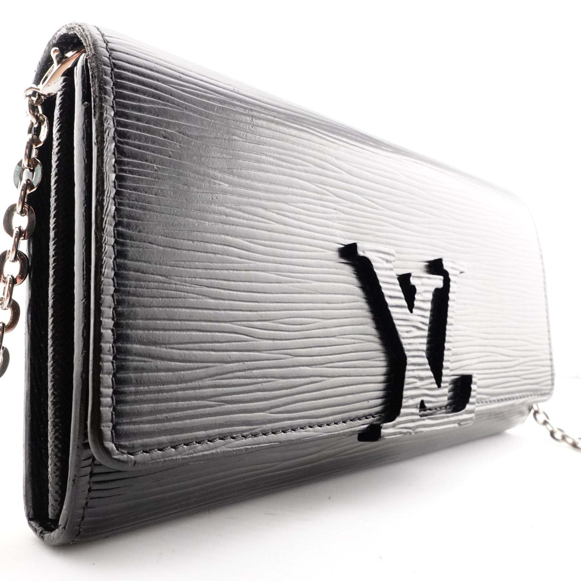 LOUIS VUITTON Epi Capucines Leather Wallet on Chain - Bag Envy